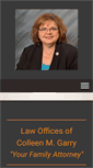 Mobile Screenshot of lawofficesofcolleengarry.com